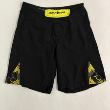 Clinch Gear Grappling Shorts Mens Size 34 Wrestling UFC BJJ Jiu Jitsu No Gi
