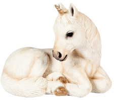 Unicorn Ornament Resin Garden