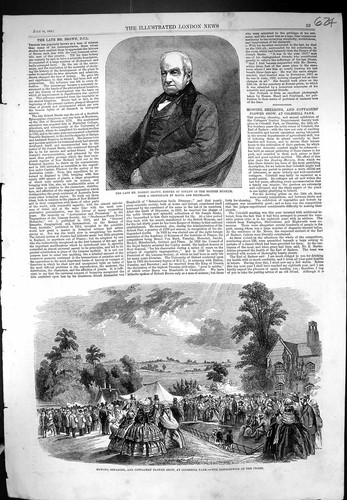 Antique print 1858 robert - 1858,