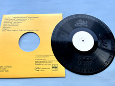 BBC TRANSCRIPTION ETCHED 1988 UK KING PRIAM ANDREW RISSIK VINYL LP
