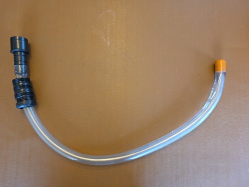 Bagpipe split stock and - and, tube