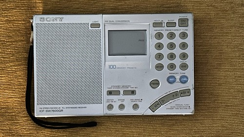 Sony icf sw7600gr - sony, am/fm/sw/lw