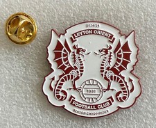 Leyton Orient Football Club Enamel Pin Badge EFL (V1) Season Card Holder 2024-25