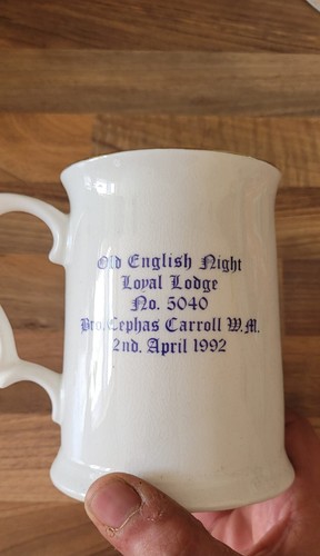 Masonic tankard - masonic,