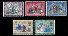 SG1104-1108. CHRISTMAS 1979. NATIVITY SCENES. UNMOUNTED MINT.