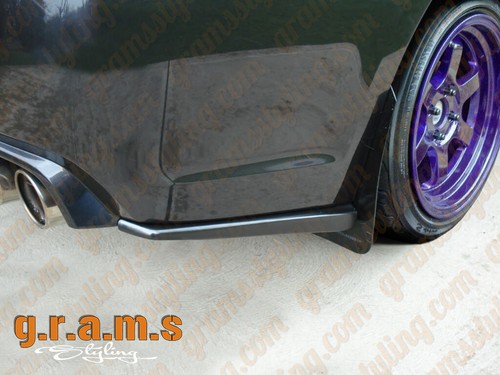 Rear spats bumper extensions - bumper,