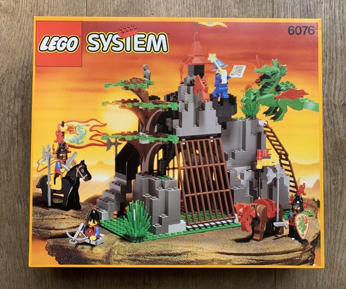 Lego system dark dragon den - dark, dragon's