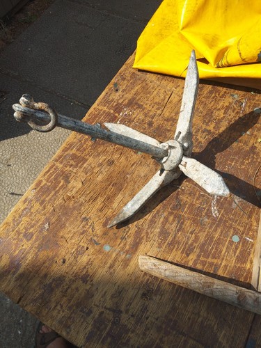 Grapnel anchor 5kg - anchor, folding