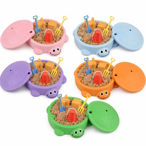 Portable turtle sandbox - turtle, with