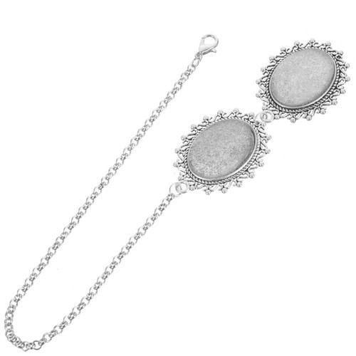 Grey metal memorial graduation - grey,