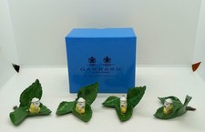 RARE SET OF 4 HEREND PORCELAIN