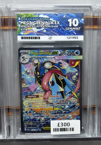 Mega greninja chaos - greninja, ex