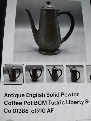 Antique english solid - english, pewter