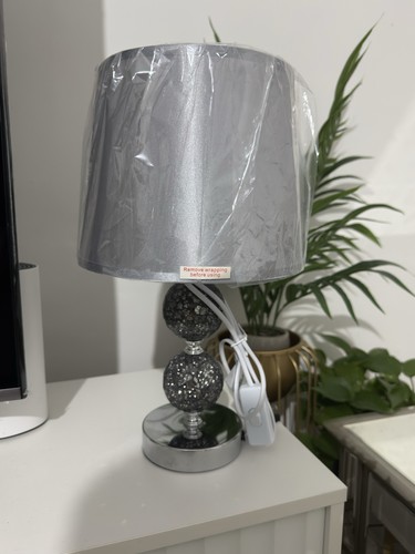 Table lamp stained glass - table,