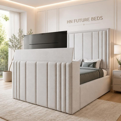 Panel bed frame plush - frame,