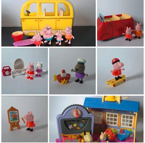 Peppa pig toys bundle - peppa,
