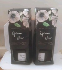 2 X Hotel Collection No. 27 OPIUM NOIR Reed Diffuser 100ml Boxes Damaged