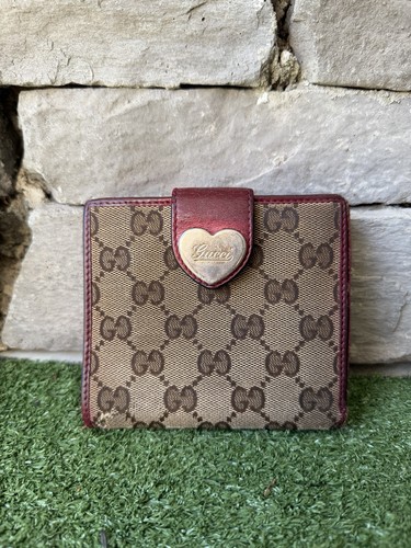Gucci logo heart canvas - gg,