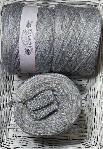 Fancy melange yarn wool - yarn,