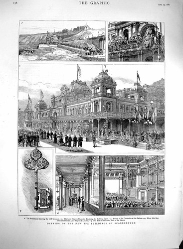 Old antique print 1880 - old,