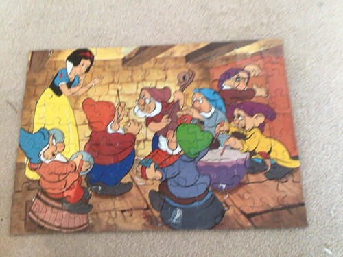 Vintage disney snow - vintage, white
