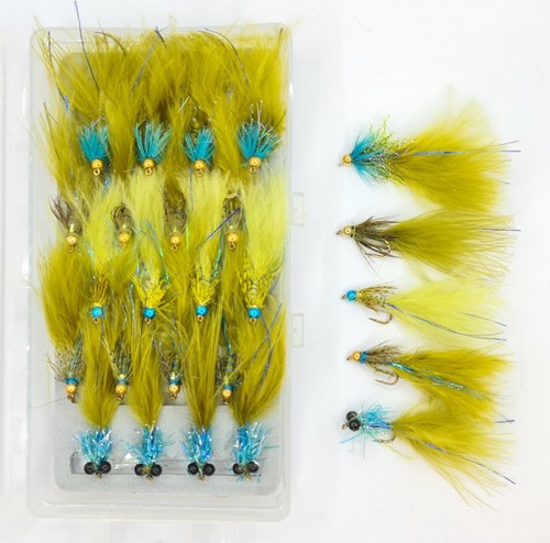 Trout flies goldhead - -goldhead, blue