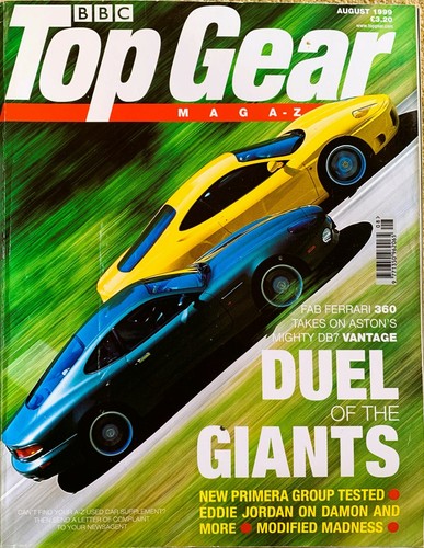 Top gear magazine - magazine, aug-1999