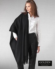 Elegant black scarf 75x200cm - elegant,