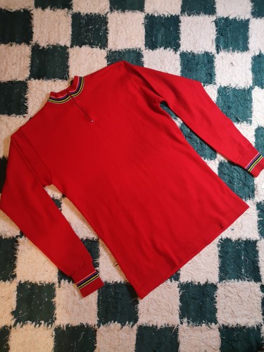 Vintage wool cycling jersey - wool,