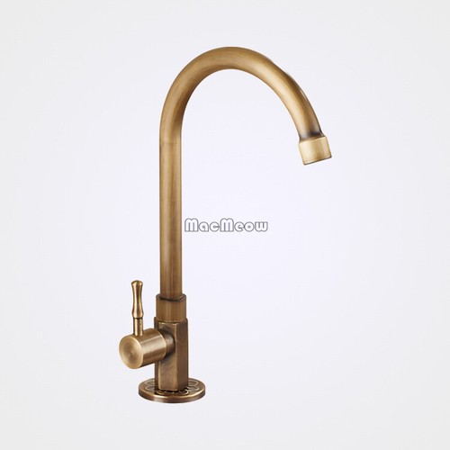Antique brass kitchen sink - brass,