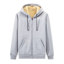 Mens Sherpa Fleece Fur Lined