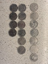 Rare 50p Coins Bundle Job Lot