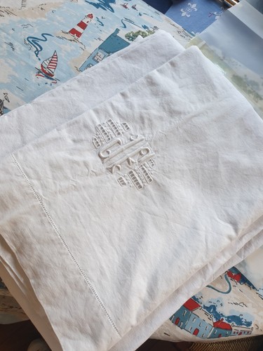 Vintage french linen - vintage, sheet