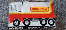 Vintage 1979 Matchbox Carry Case CC36 + 22 Diecast Cars – Lesney / Retro Toy Lot