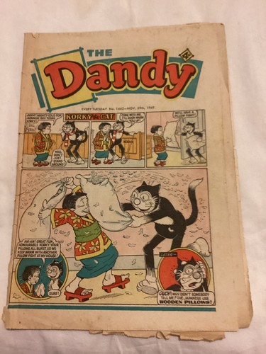 The dandy comic from - the,