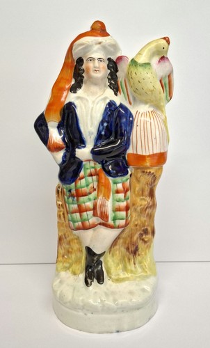 Antique staffordshire flatback - staffordshire,
