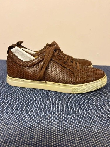 Shoes weaver brown leather - shoes,