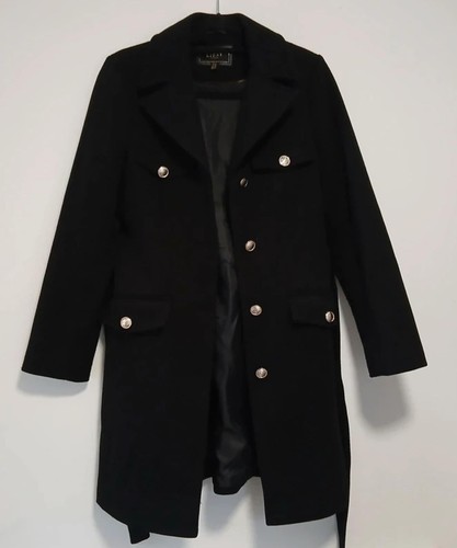 Lipsy black coat - black,