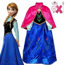 Girls Frozen Anna Princess