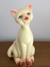 Long Neck Cat Figure Figurine
