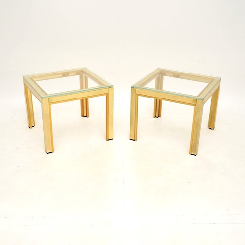 Pair vintage italian brass - of,