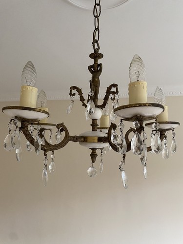 Antique french chandelier - french,