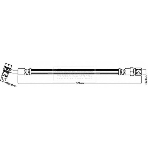 Borg beck brake hydraulic - beck,