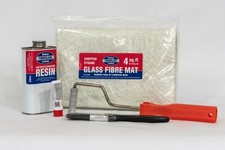 Fibreglass repair kit - kit, fast