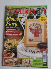 Needlecraft magazine #73 cross stitch patchwork ribbon embroidery Flower Fairy