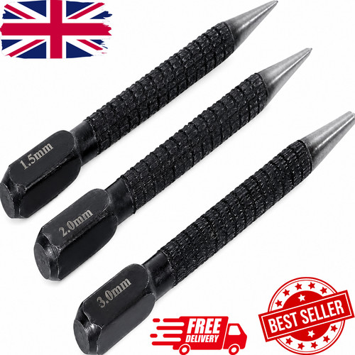 Steel centre punch set - 3,