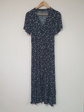 Whistles navy floral dress