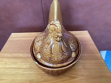 Vintage Ceramic Chicken Egg