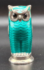 'Green Owl' Salt Shaker David