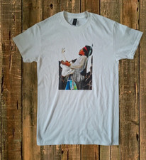 Jimi Hendrix rock white t